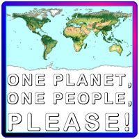 studio1world bahai inspired art - One planet, one people